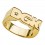 DGK logo ring gold