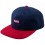 Casquette Baker navy red snapback
