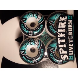 Roues -Spitfire - shattered -big head white