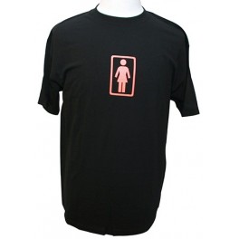 T-shirt noir Girl Skateboard Company
