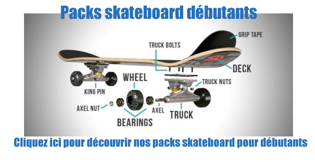 skateboard débutant