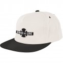 Casquette independent X baker life white